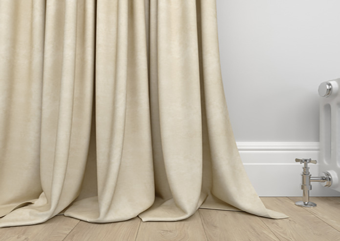 Florence Faux Suede, Stone - Made to Measure Curtains - Image 6